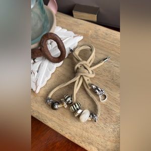 Retired Trollbeads Bracelet with 8 Charms